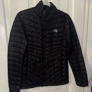 Women’s The North Face Quilted Black Jacket
